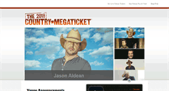 Desktop Screenshot of megaticket.com